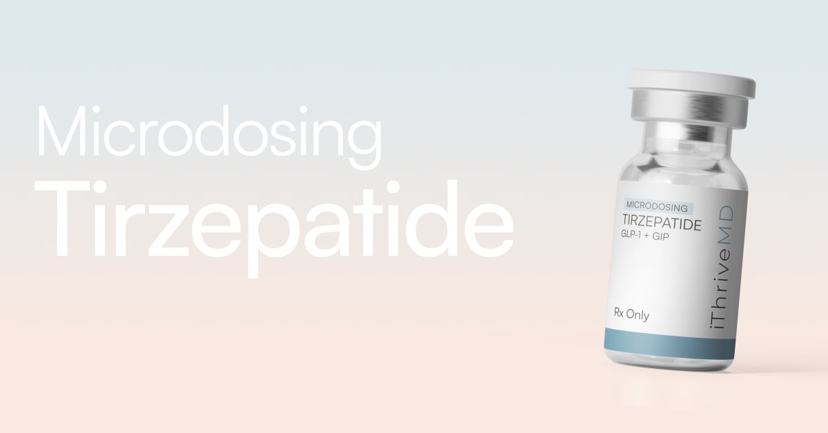 low dose of tirzepatide Microdosing Tirzepatide Program