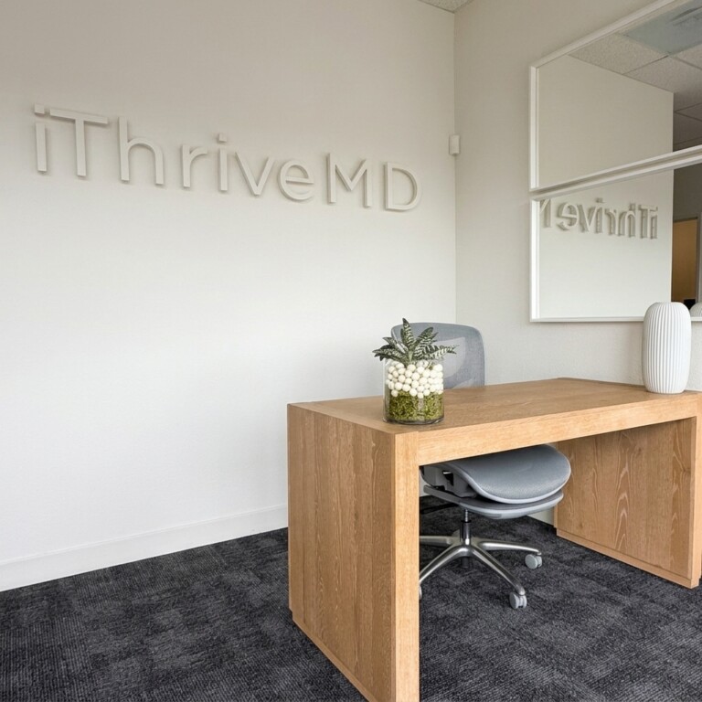 front desk at iThriveMD Mission Valley